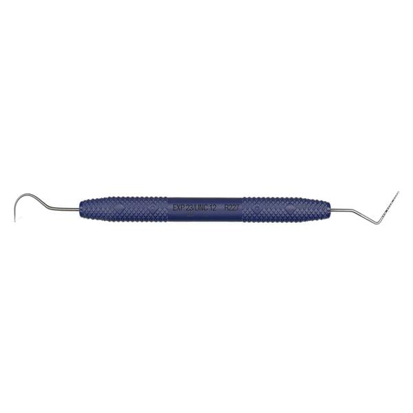 PDT R227 Cruise Line Double End 23/UNC12 Dental Explorer Blue Shepherd's Hook Resin PDT R227 Cruise Line Double End 23/UNC12 Dental Explorer Blue Shepherd's Hook Resin